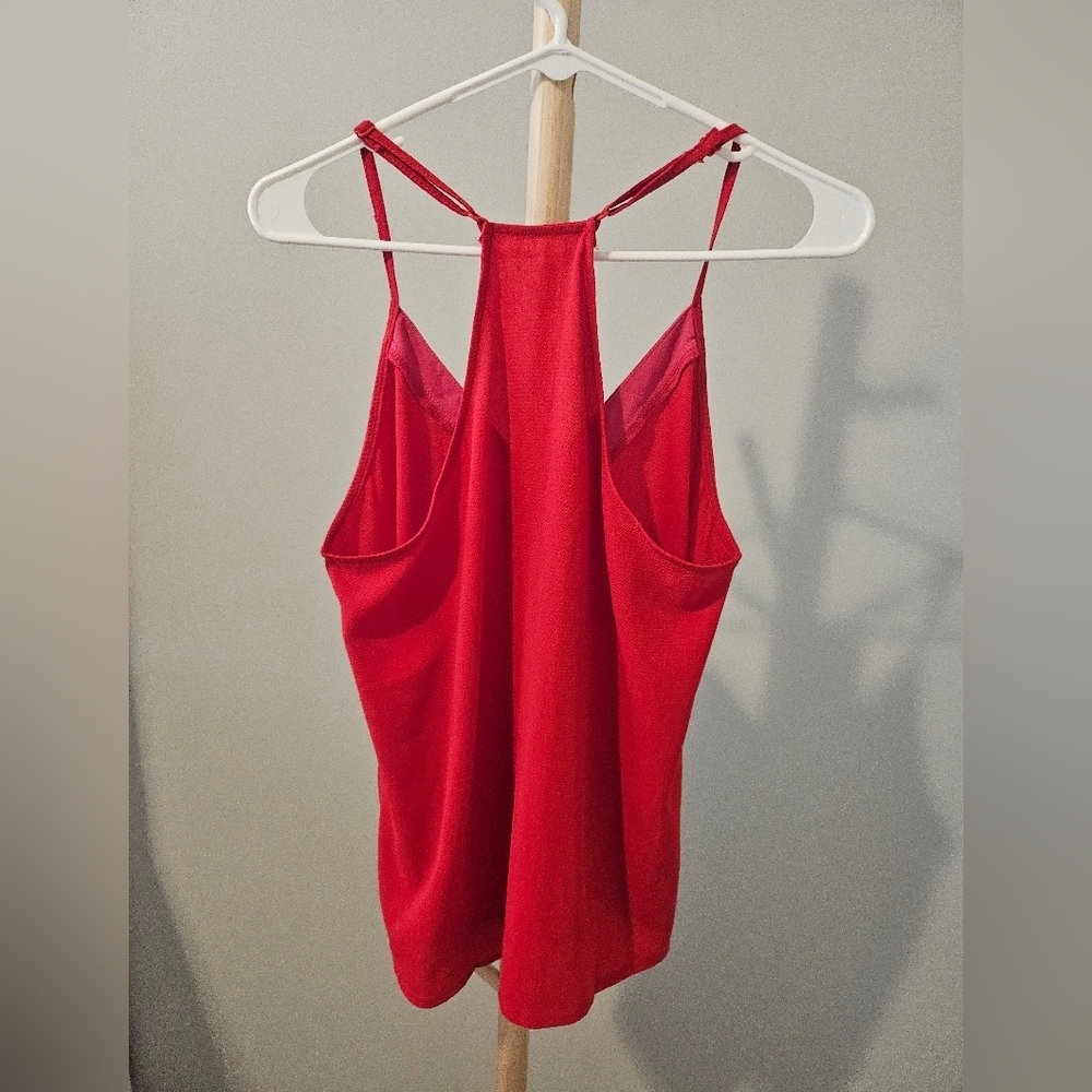 Red & Pink Women's Tank Top, Small - Picture 3 of 3